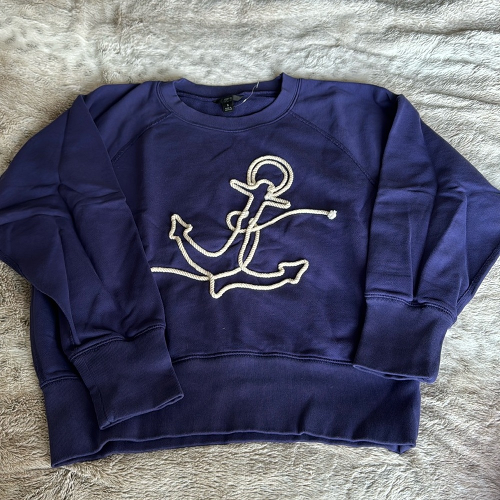 J.Crew nautical sweatshirt